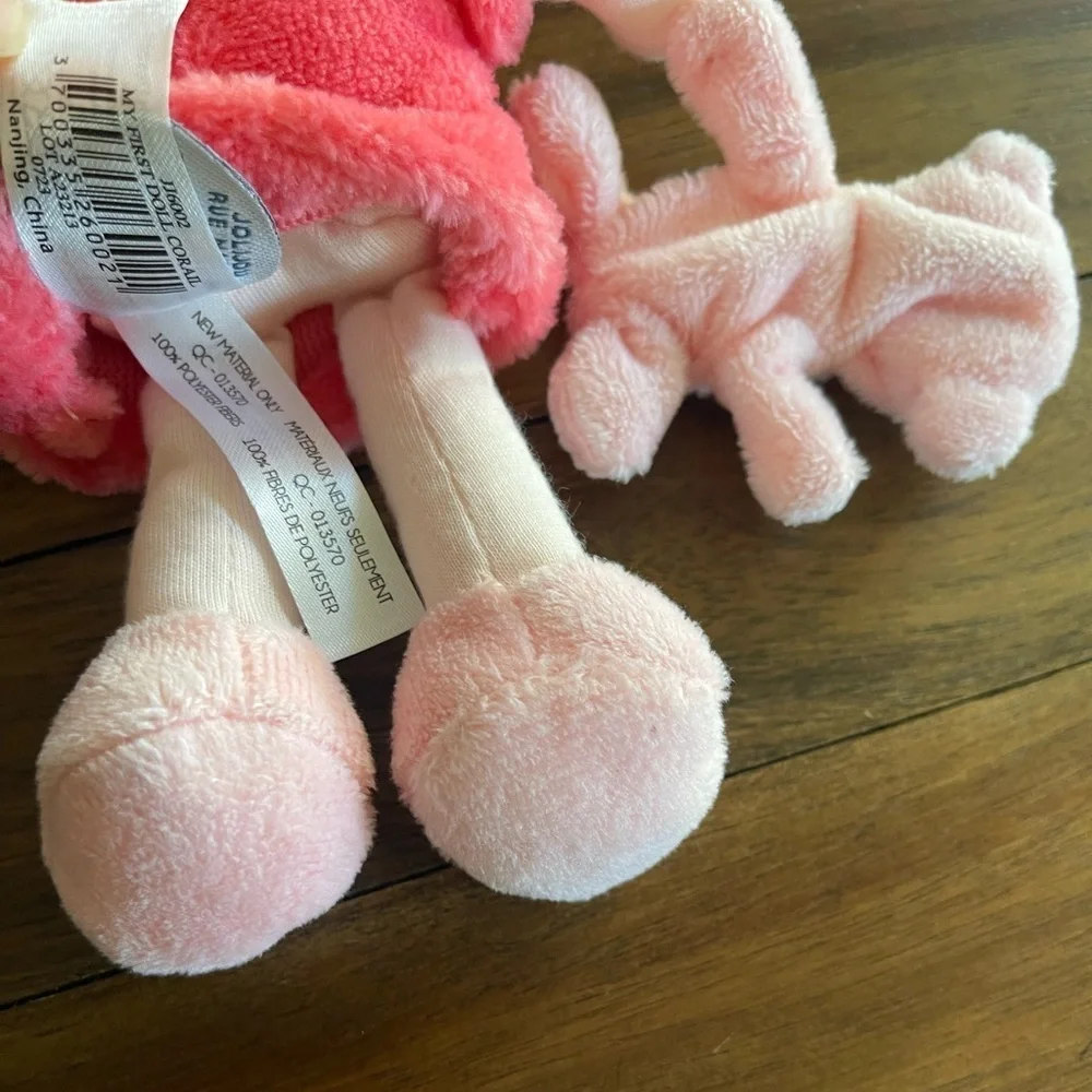 Jolijou Pink Plush Doll with Teddy